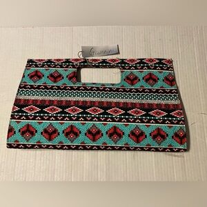 Giannini Aztec southwestern native pattern handbag NEW
